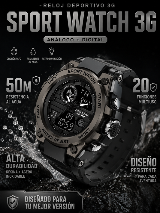 RELOJ DEPORTIVO 3G